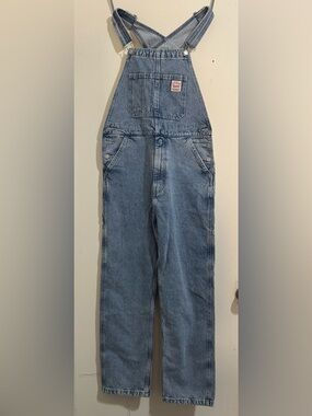 Levis Workwear Red Tab™ Men's Small Overalls Light Wash Blue Loose Fit NWT